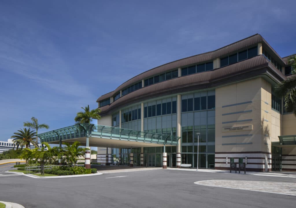 Outside photo of Cohen Pavilion