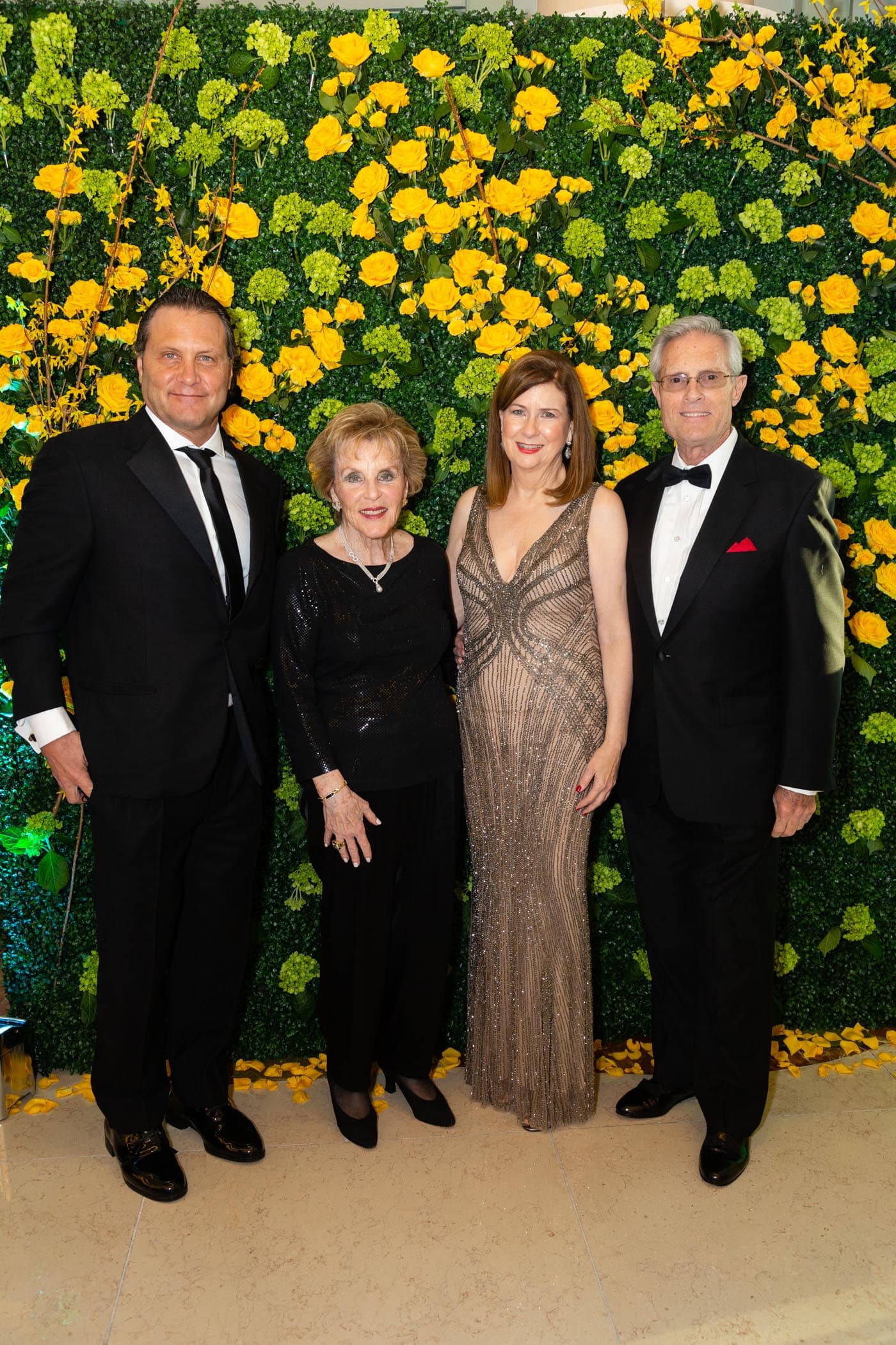 Richard and Barbara Cohen, Cherie Hurlbut and Howard Schwartz