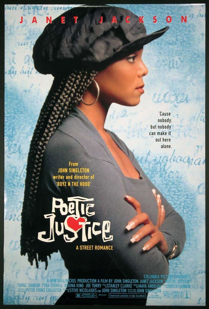 Poetic Justice poster featuring Janet Jackson