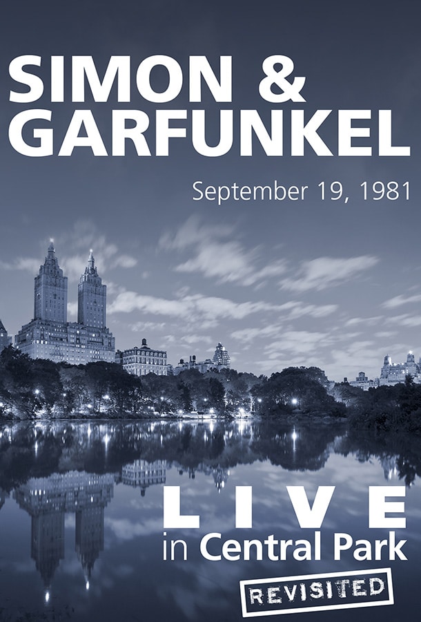 Live in Central Park poster