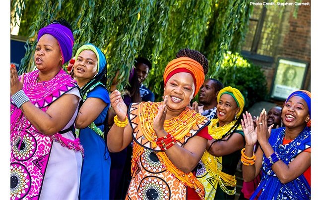 Soweto Gospel Choir Dancing