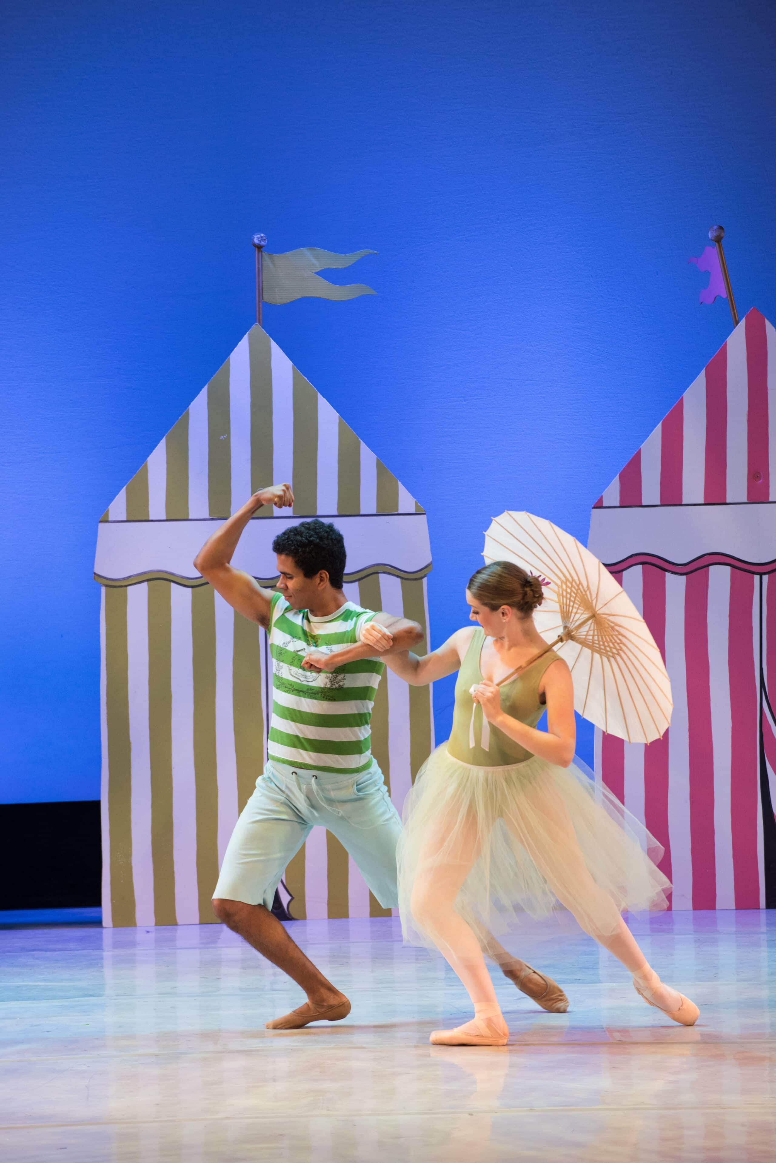 Ballet Palm Beach Academy students dance on stage
