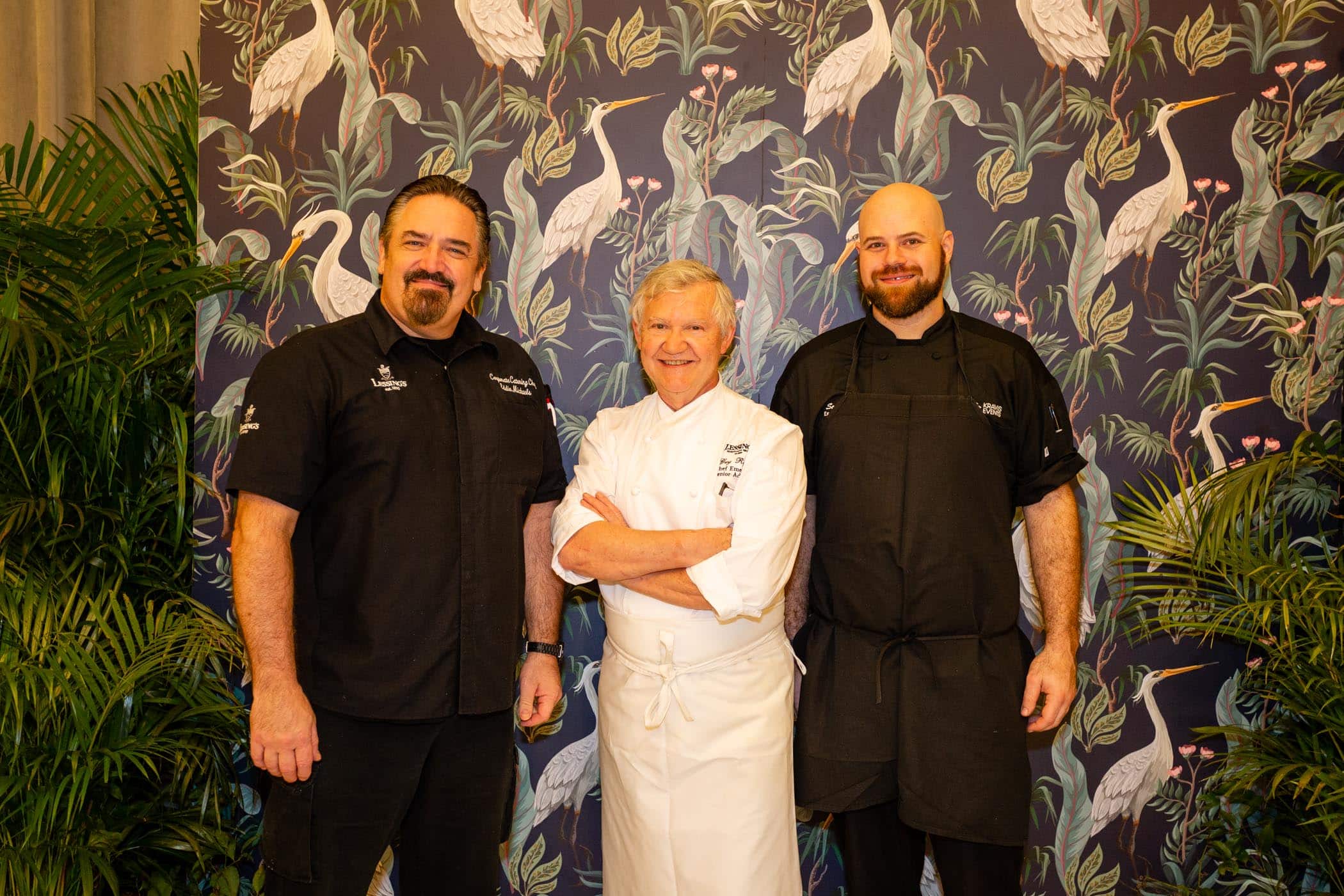 Lessing's Chefs Eddie Michaels, Guy Reuge, Sean Koch