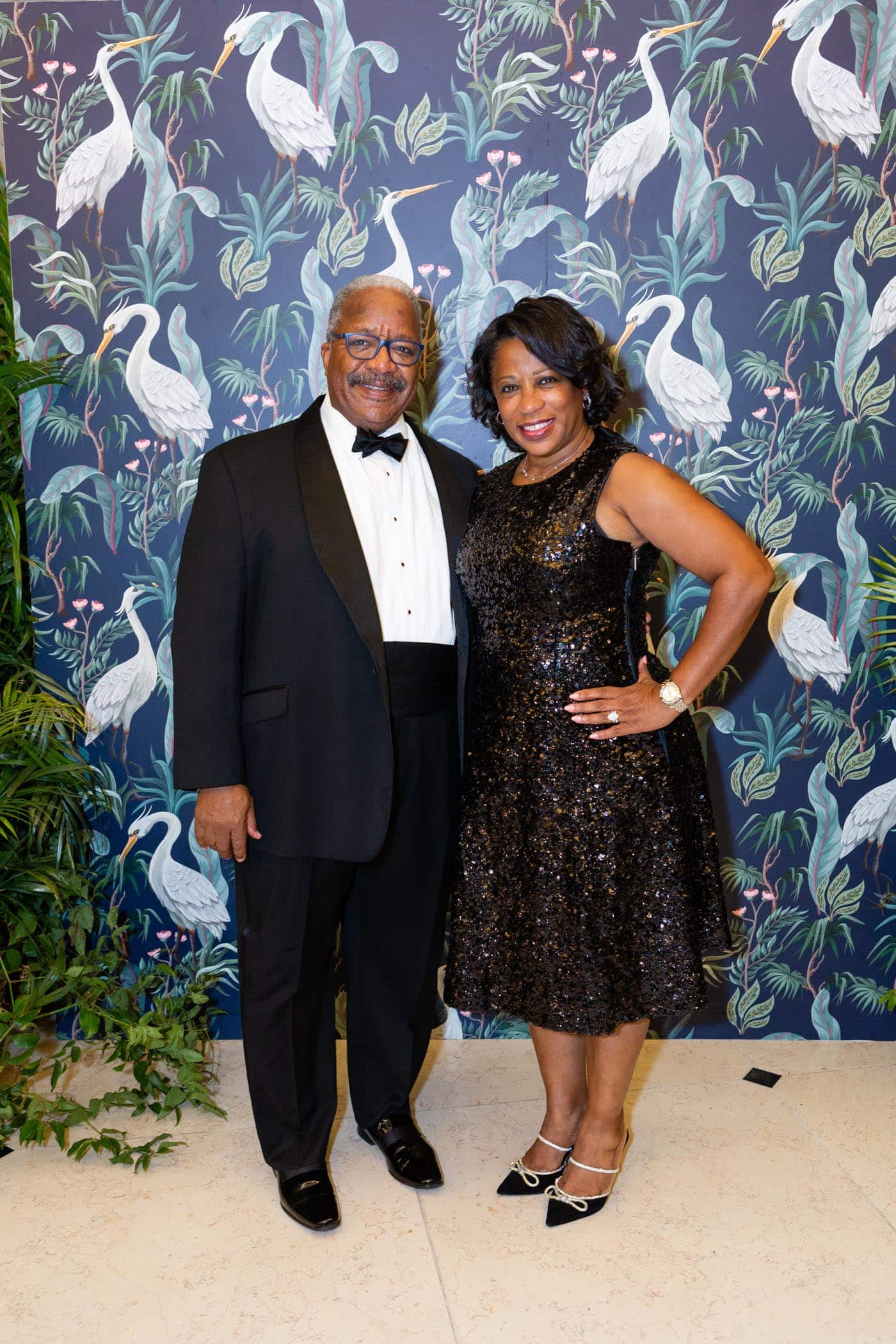 Mayor of West Palm Beach Keith James and Lorna James