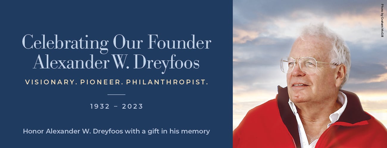 Honor Alexander W. Dreyfoos with a gift in his memory