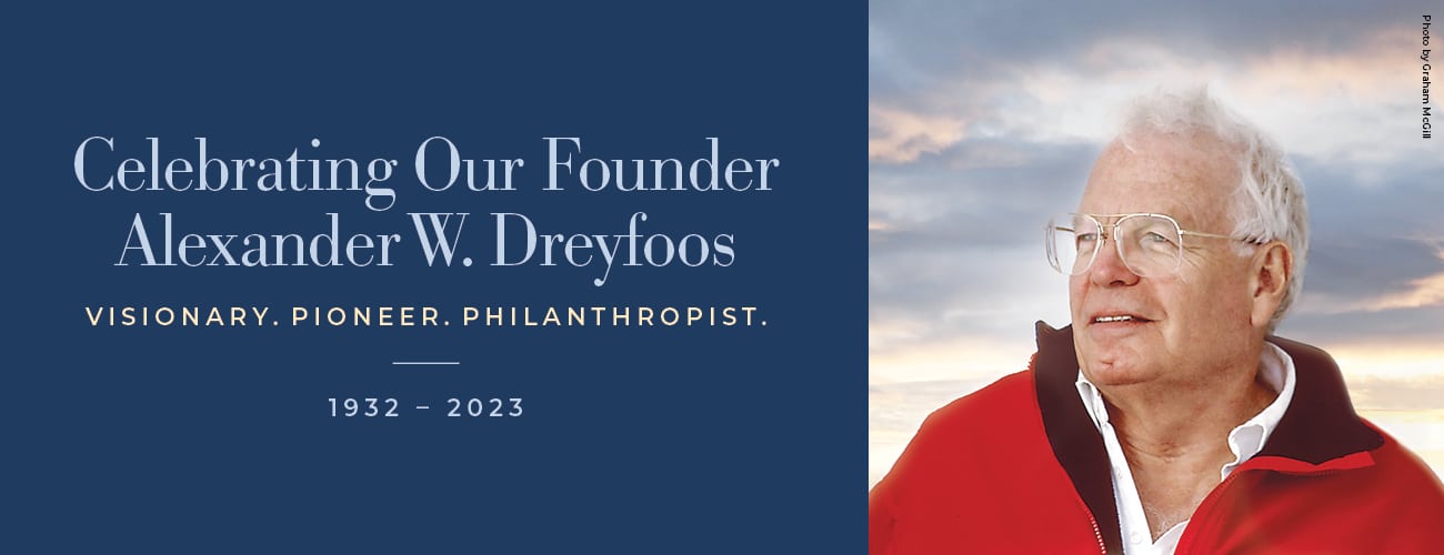 Honor Alexander W. Dreyfoos with a gift in his memory