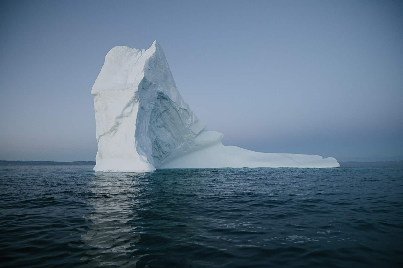 Iceberg drifting