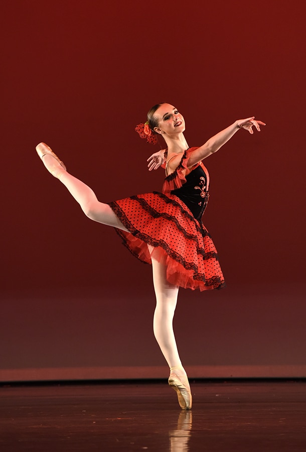 ballet dancer in pose