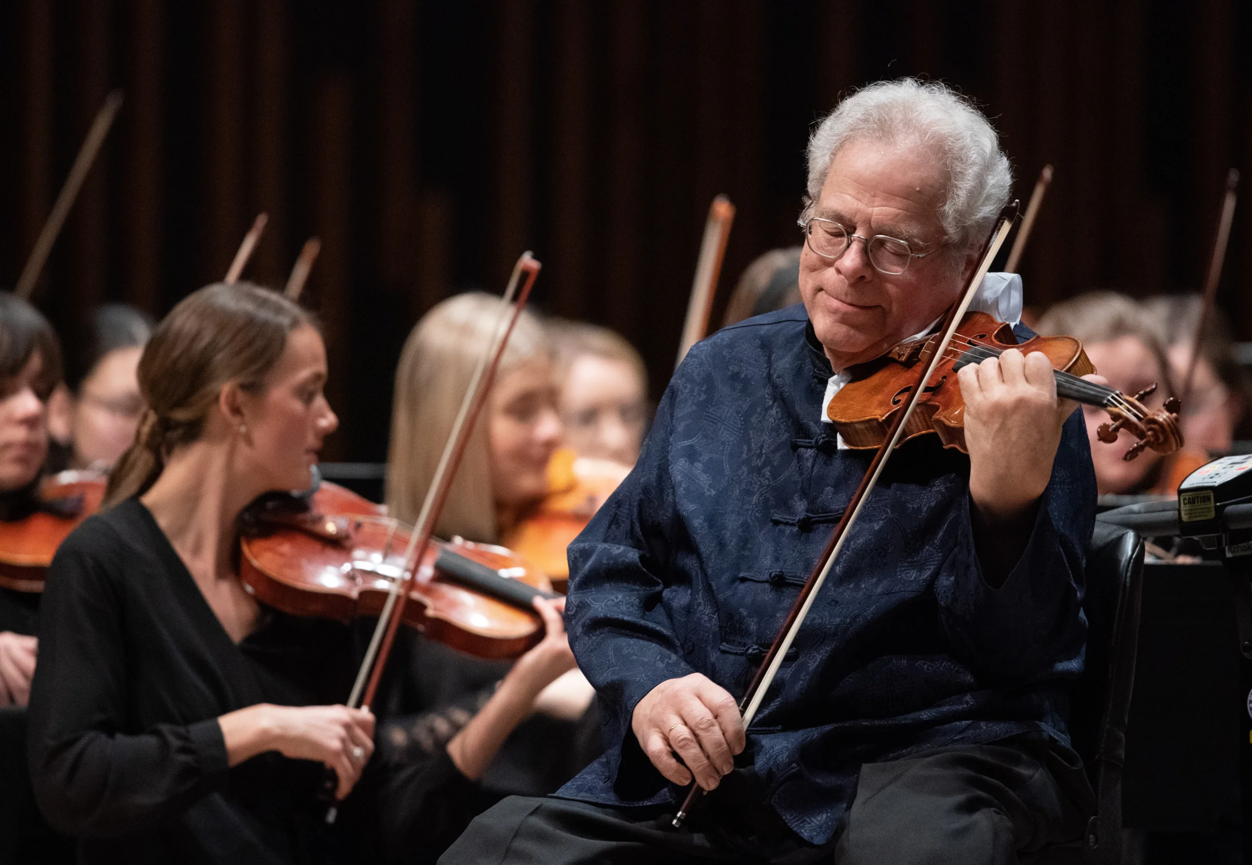 Itzhak Perlman performs Beethoven's Violin Concerto with the BYU Philharmonic Orchestra at the de Jong Concert Hall on BYU's Campus.