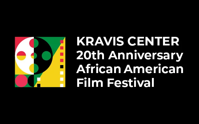 Series logo with text reading Kravis Center African American Film Festival 20th Anniversary.