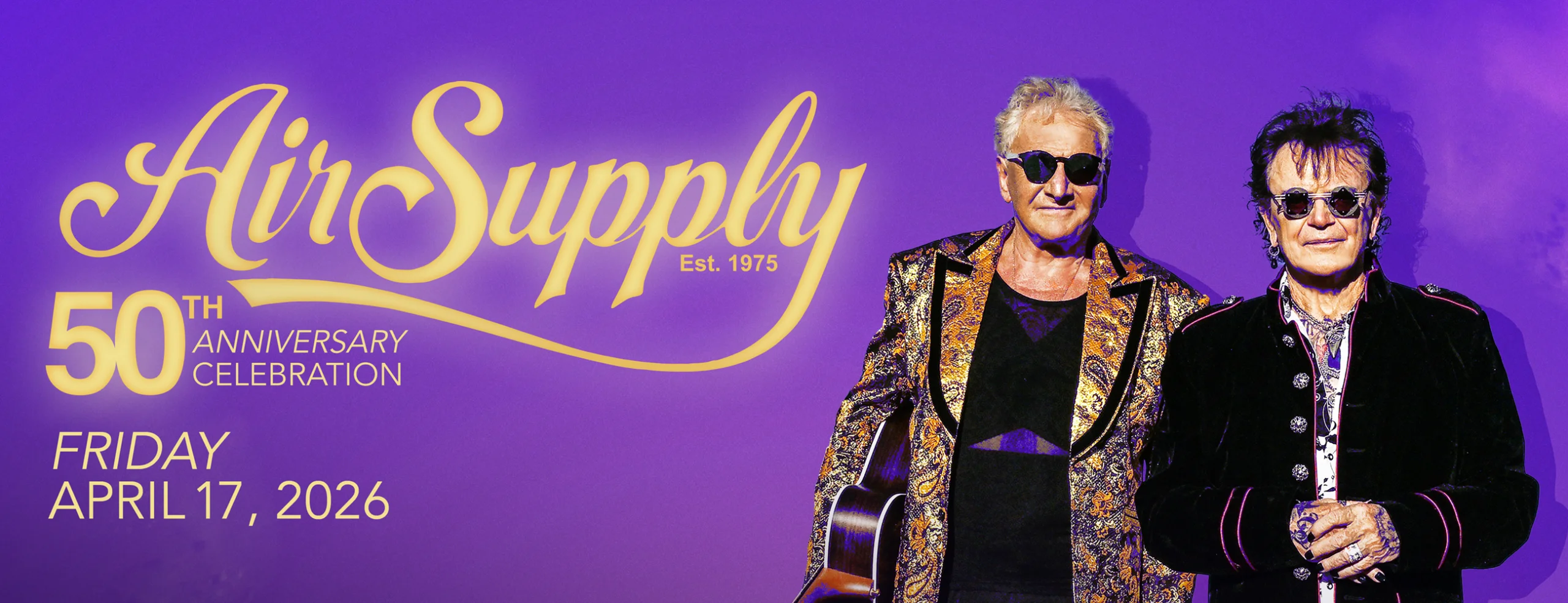 AIR SUPPLY - 50TH ANNIVERSARY CELEBRATION