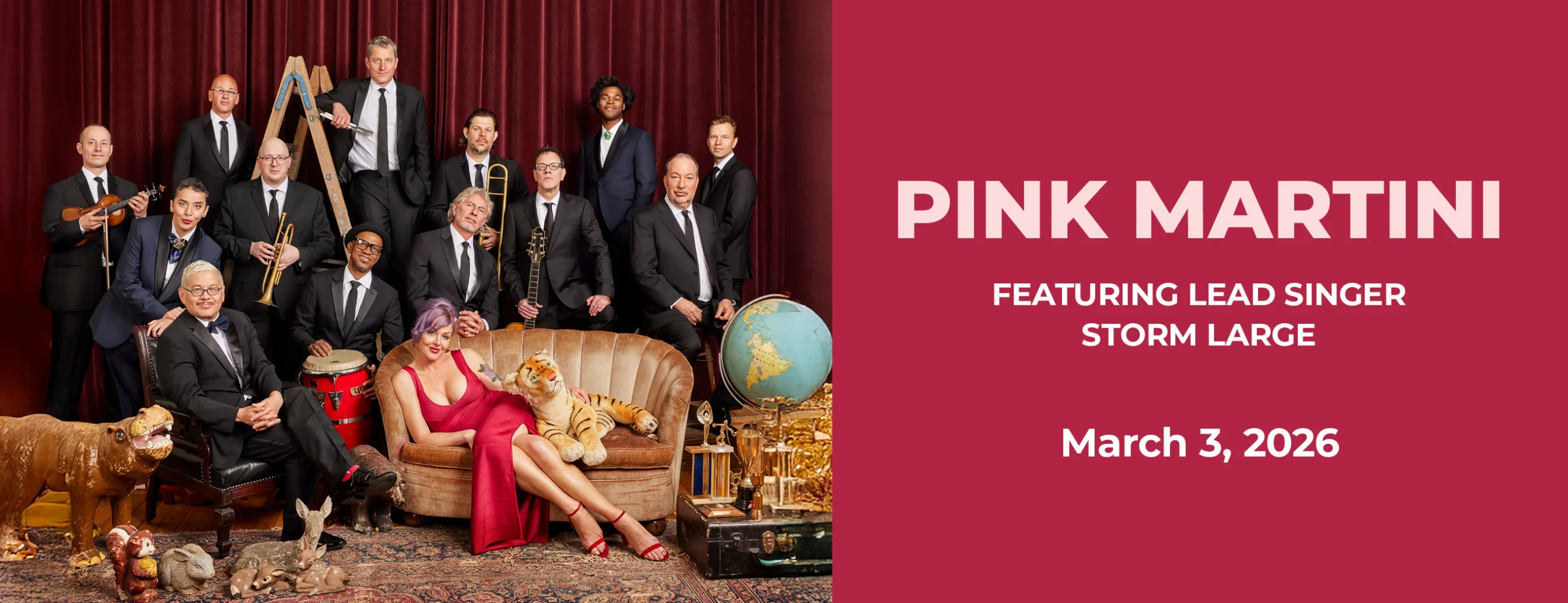 PINK MARTINI FEATURING LEAD SINGER STORM LARGE