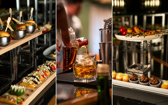 delectable food and drink