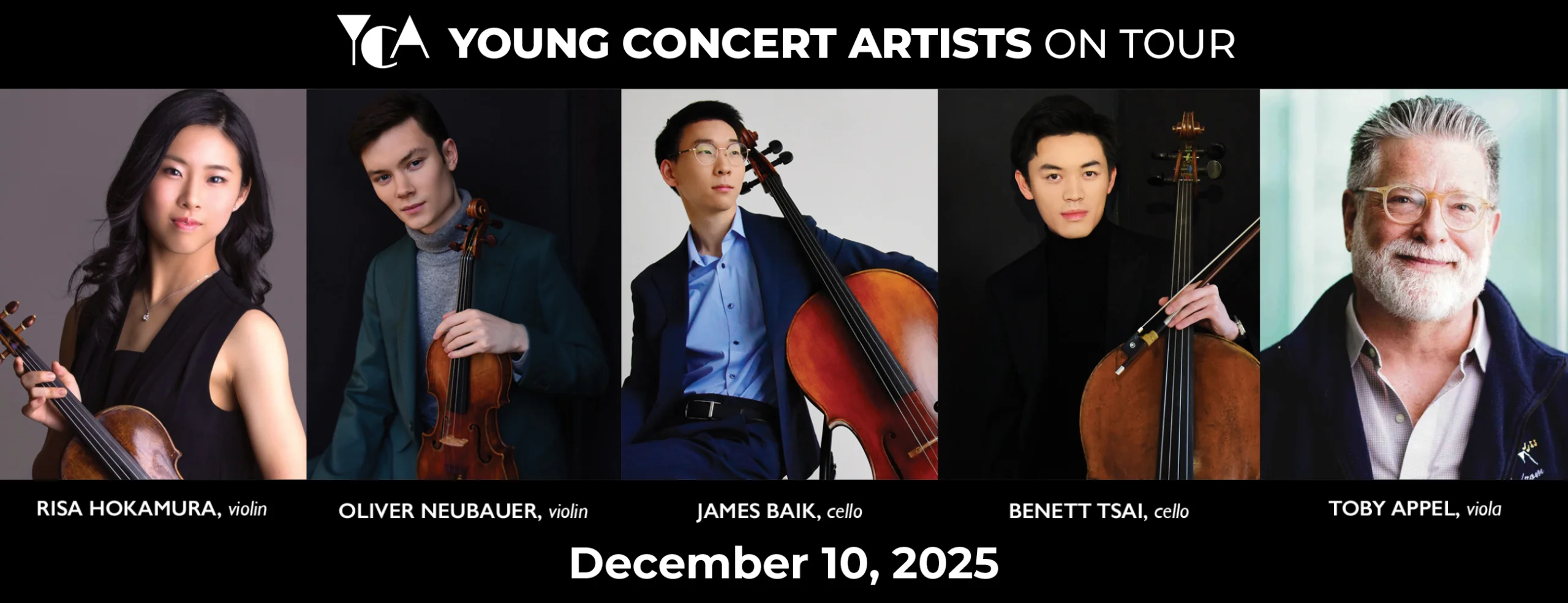 YOUNG CONCERT ARTISTS ON TOUR