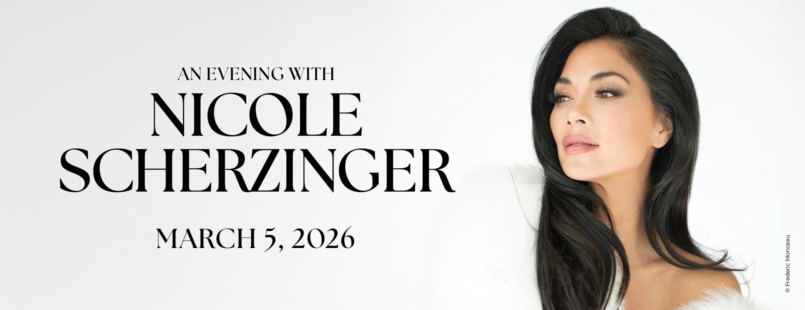 AN EVENING WITH NICOLE SCHERZINGER
