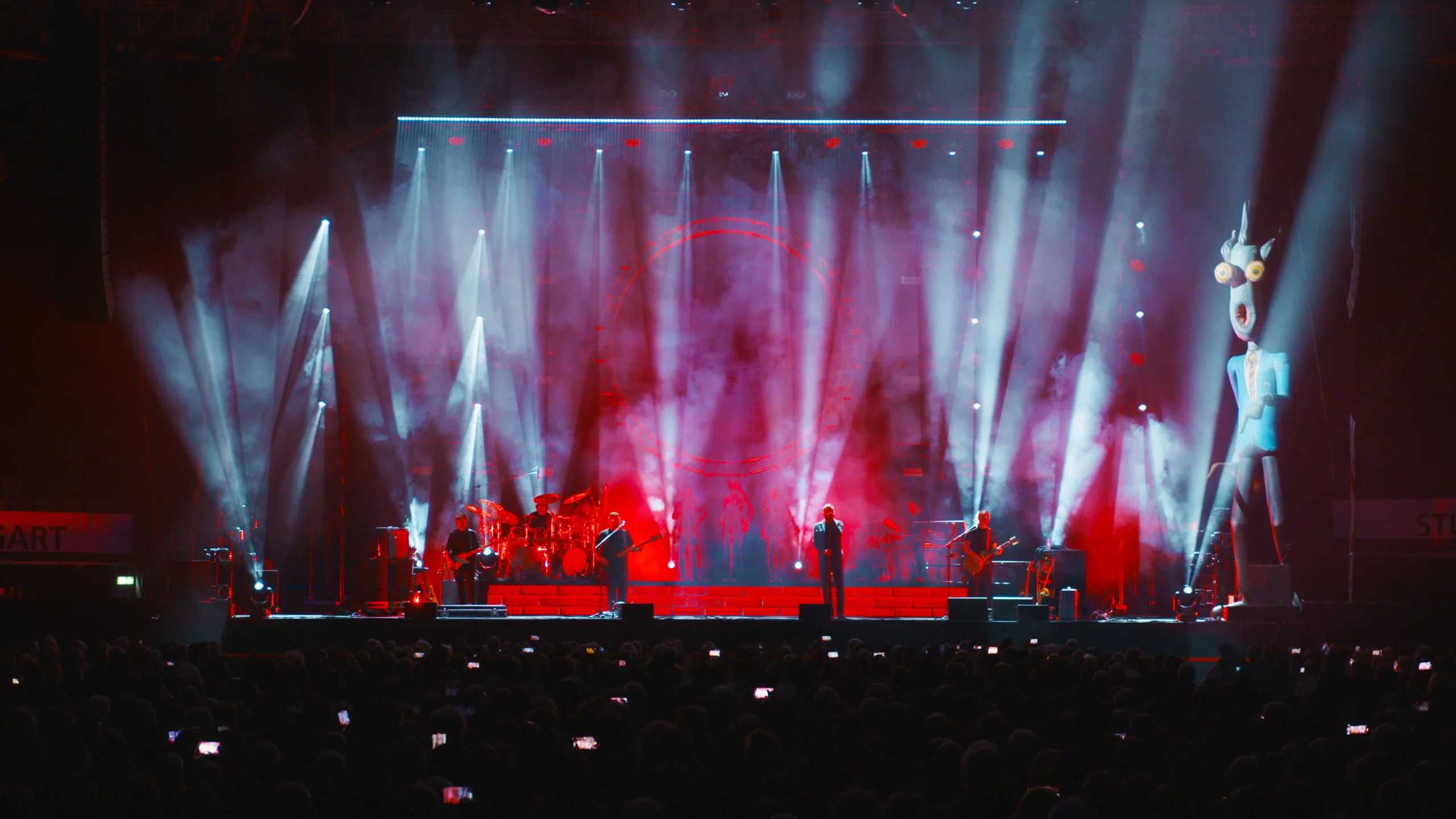 THE AUSTRALIAN PINK FLOYD SHOW band on stage