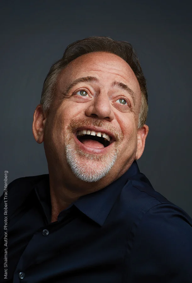 Marc Shaiman smiling headshot.