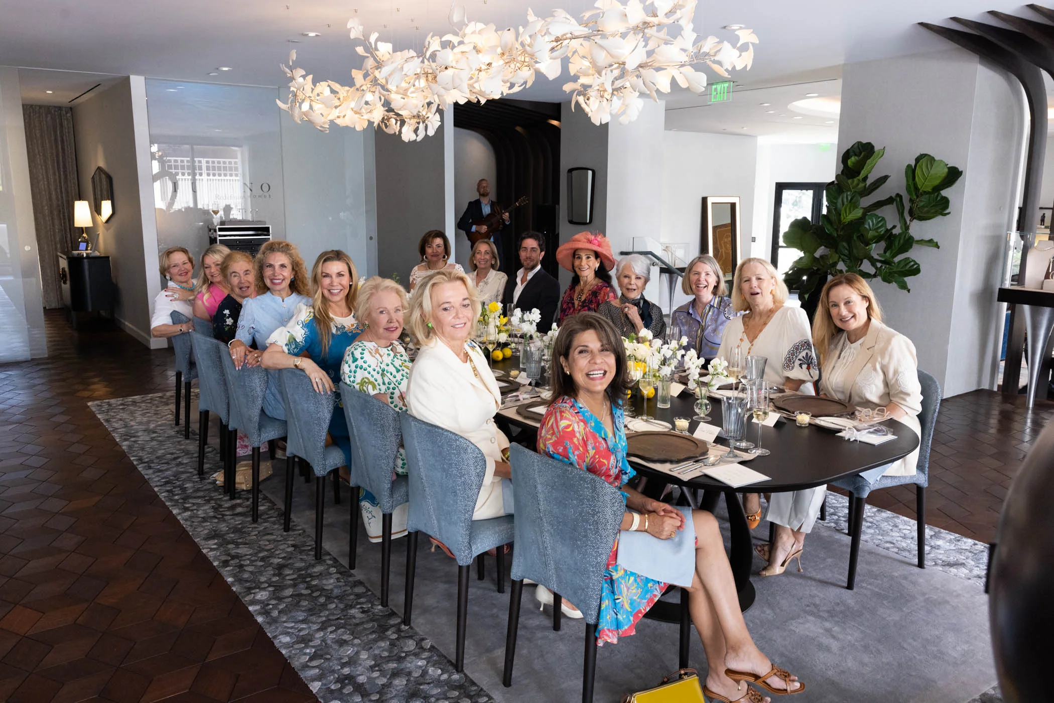 Luncheon guests