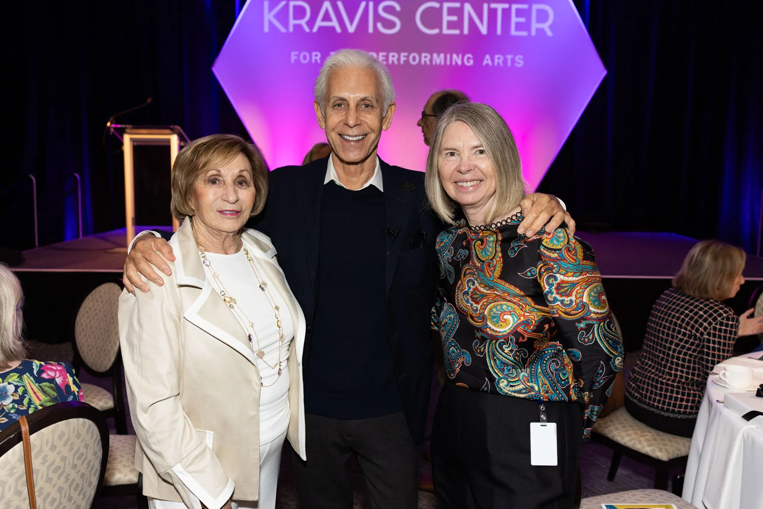 Madeline Fink, Steven Caras, Diane Quinn