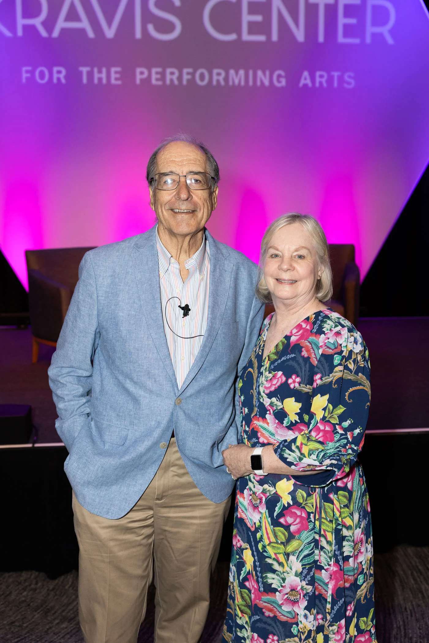 Scott Eyman and Lynn Calber