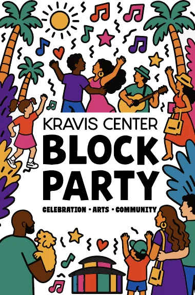 Kravis Center block party promotional image
