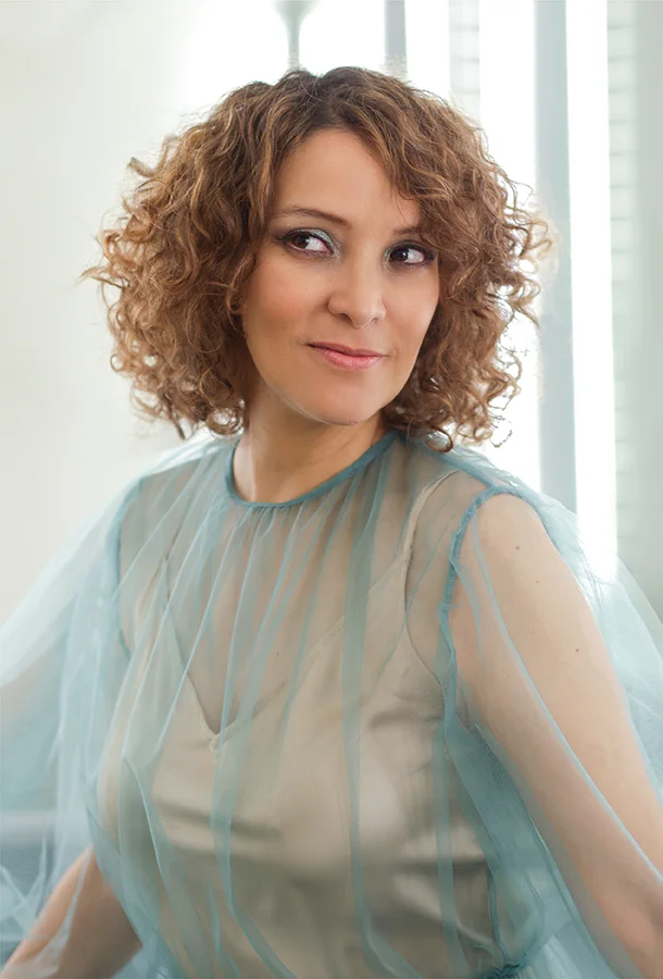 portraits of singer-songwriter Gaby Moreno.