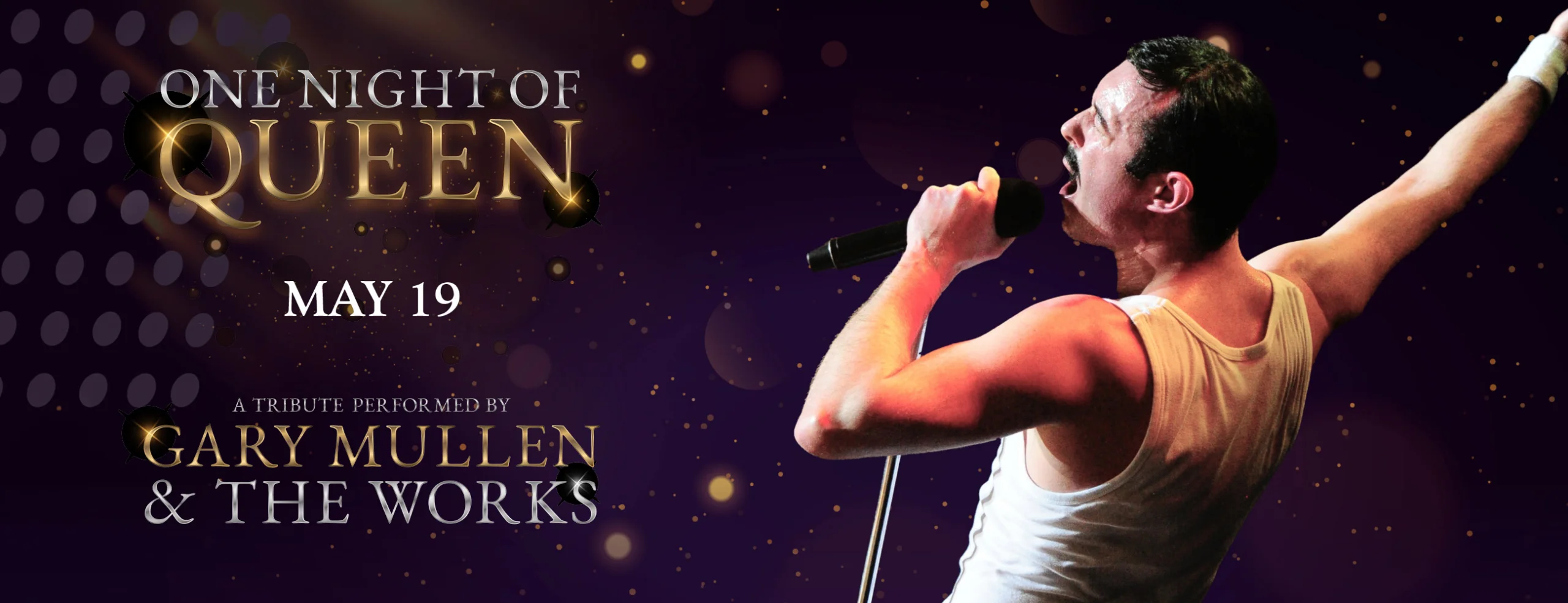 ONE NIGHT OF QUEEN </br> PERFORMED BY GARY MULLEN & THE WORKS
